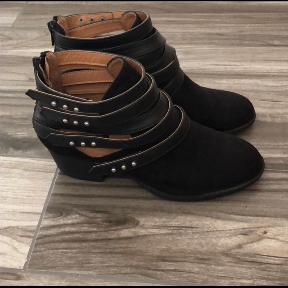 Woman’s Studded Ankle Booties